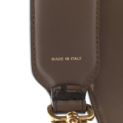 Fendi Vitello Century Bi-Color FF 1974 Embossed Strap You Maya Black 4 of 4