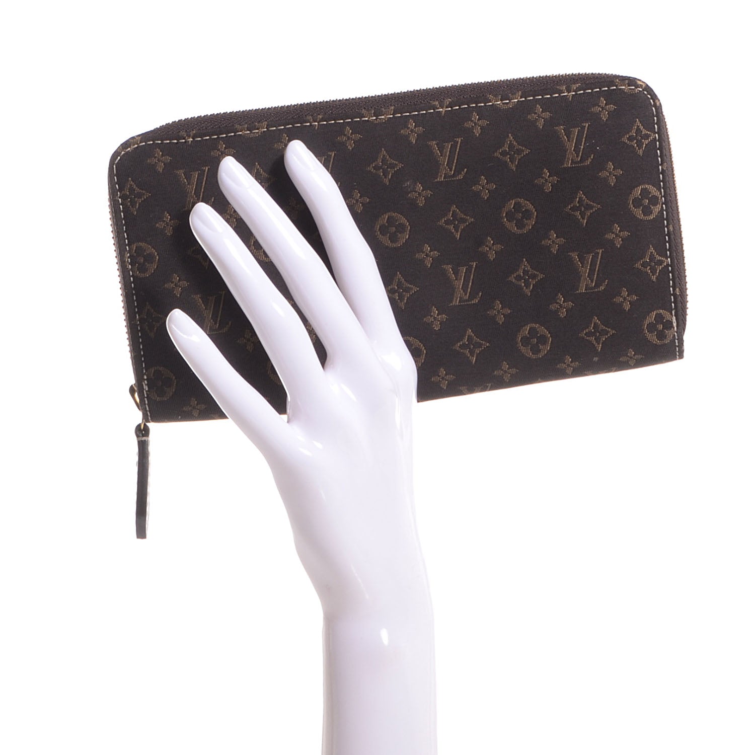 Louis Vuitton Monogram Idylle Zippy Wallet Fusain 2 of 8