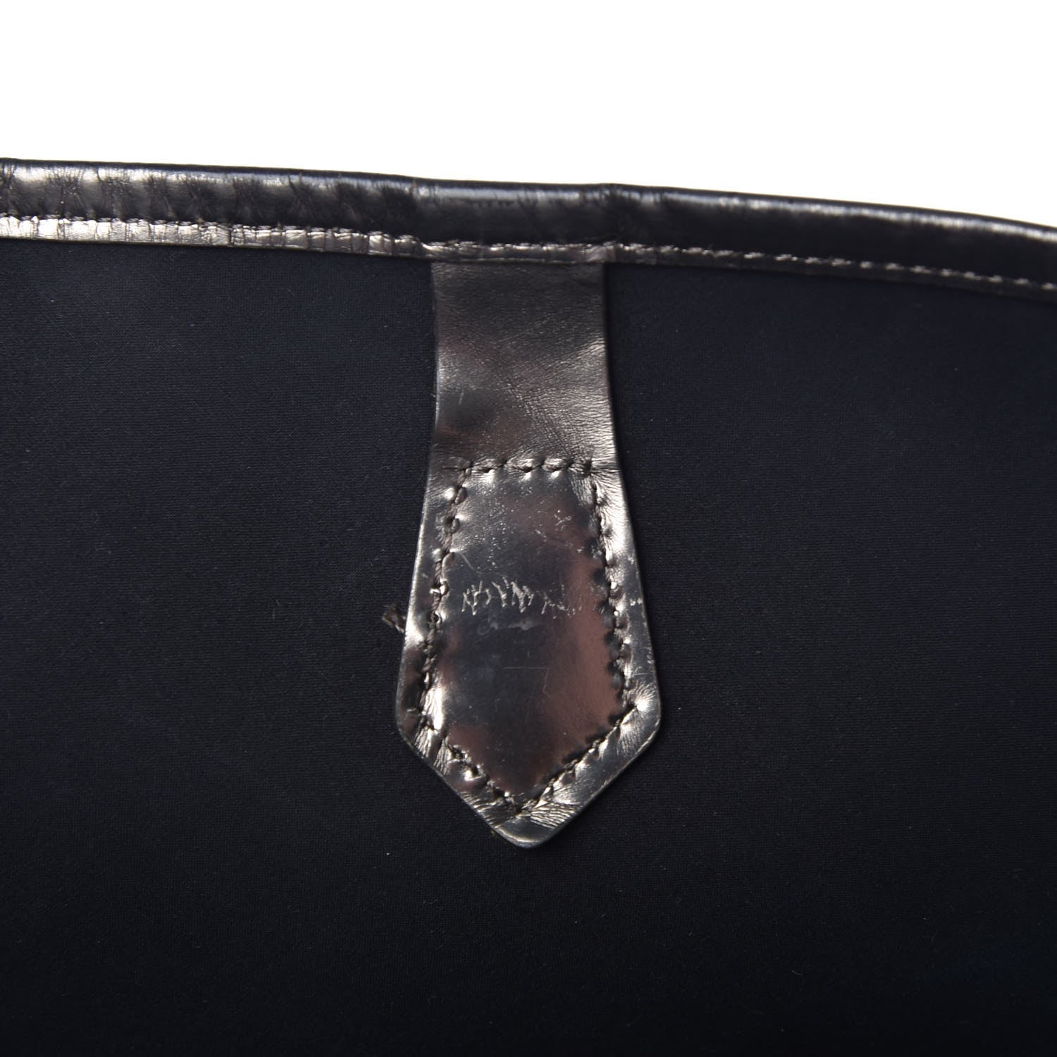 Burberry Patent Supernova Check Stanton Tote Dark Nickel 8 of 24