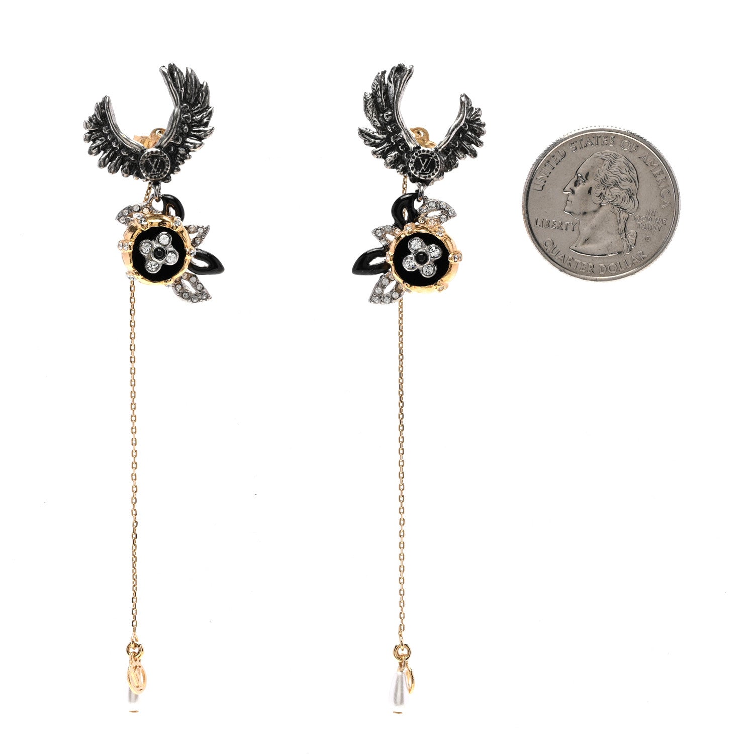 Louis Vuitton Windsor Drop Earrings 2 of 5