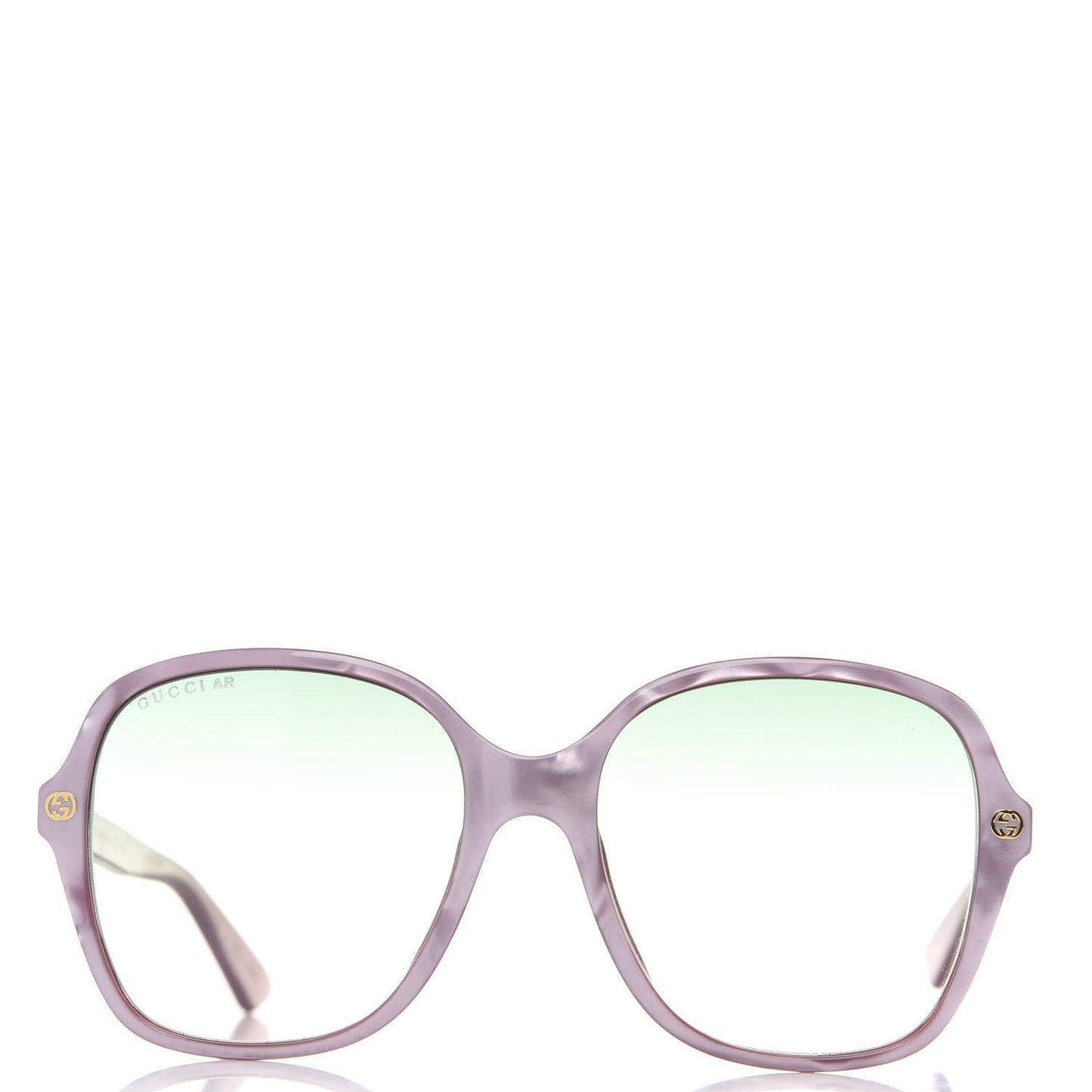 Acetate Square Frame GG0092S Sunglasses Purple