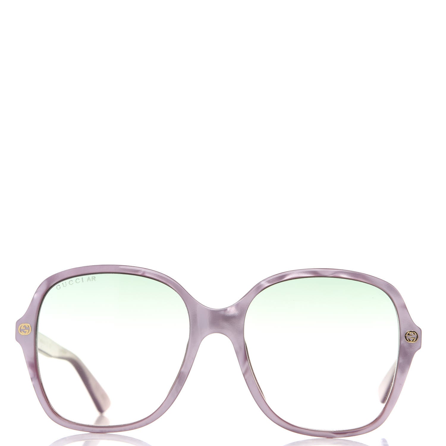 Gucci Acetate Square Frame GG0092S Sunglasses Purple 3 of 7