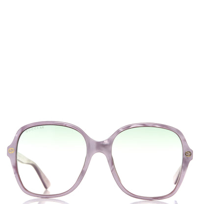 Gucci Acetate Square Frame GG0092S Sunglasses Purple 3 of 7