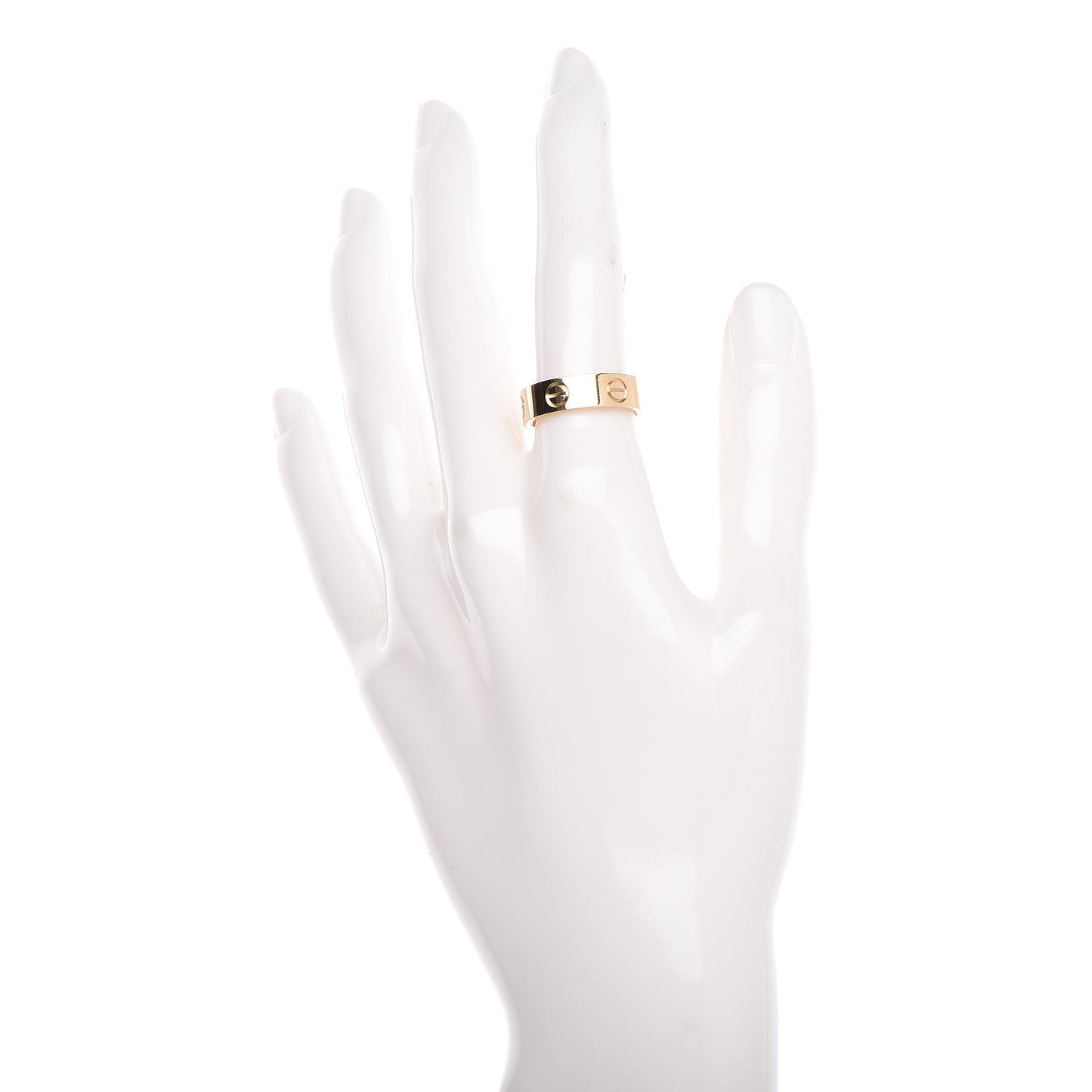 18K Yellow Gold 5.5mm LOVE Ring 53 6.25