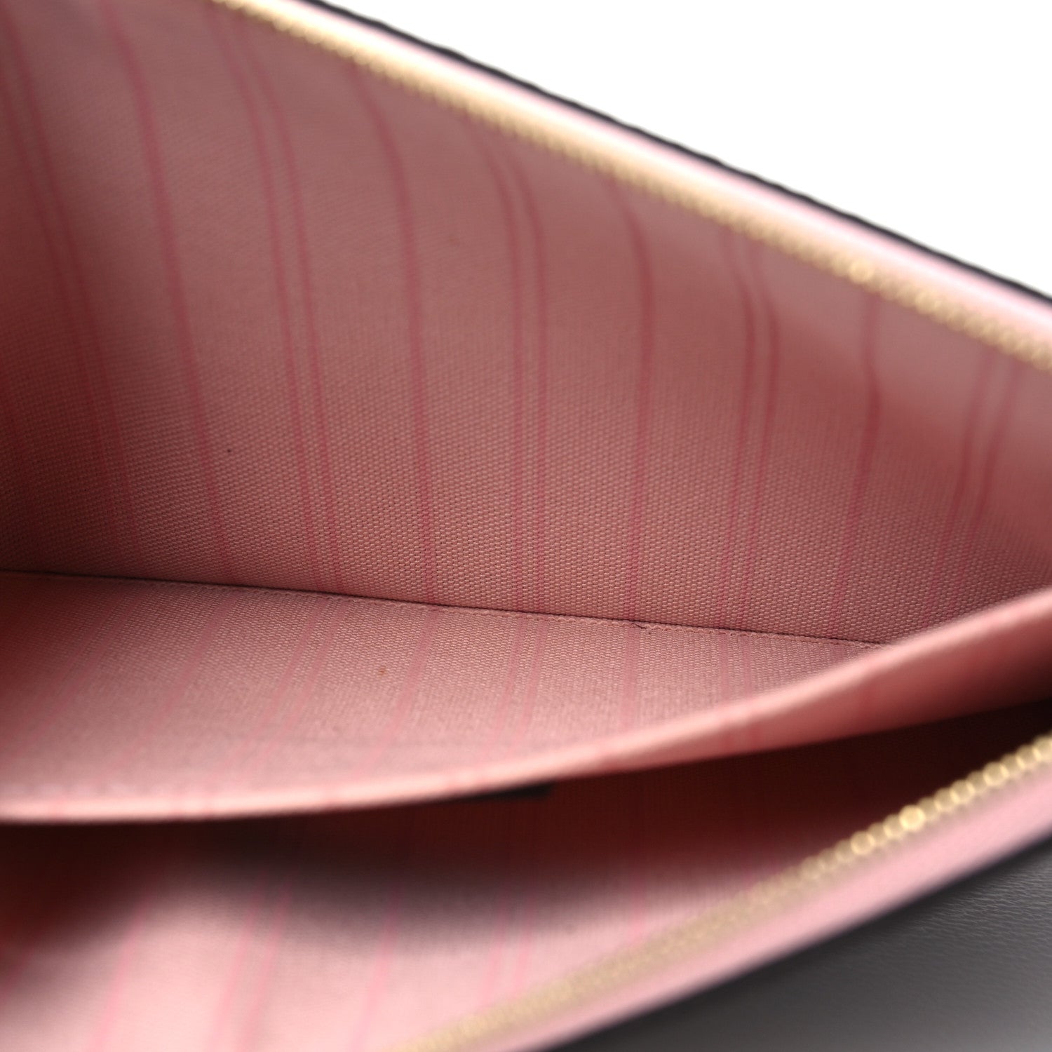 Louis Vuitton Damier Ebene Neverfull MM GM Pochette Rose Ballerine 6 of 9