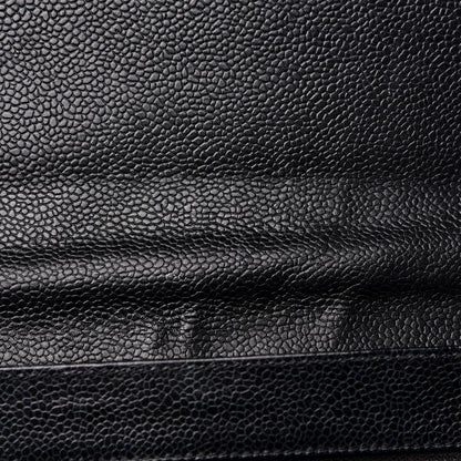 Chanel Caviar Flap Shoulder Bag Black 9 of 15
