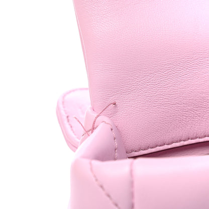 Valentino Garavani Nappa Medium Roman Stud Shoulder Bag Pink Borealis 9 of 9