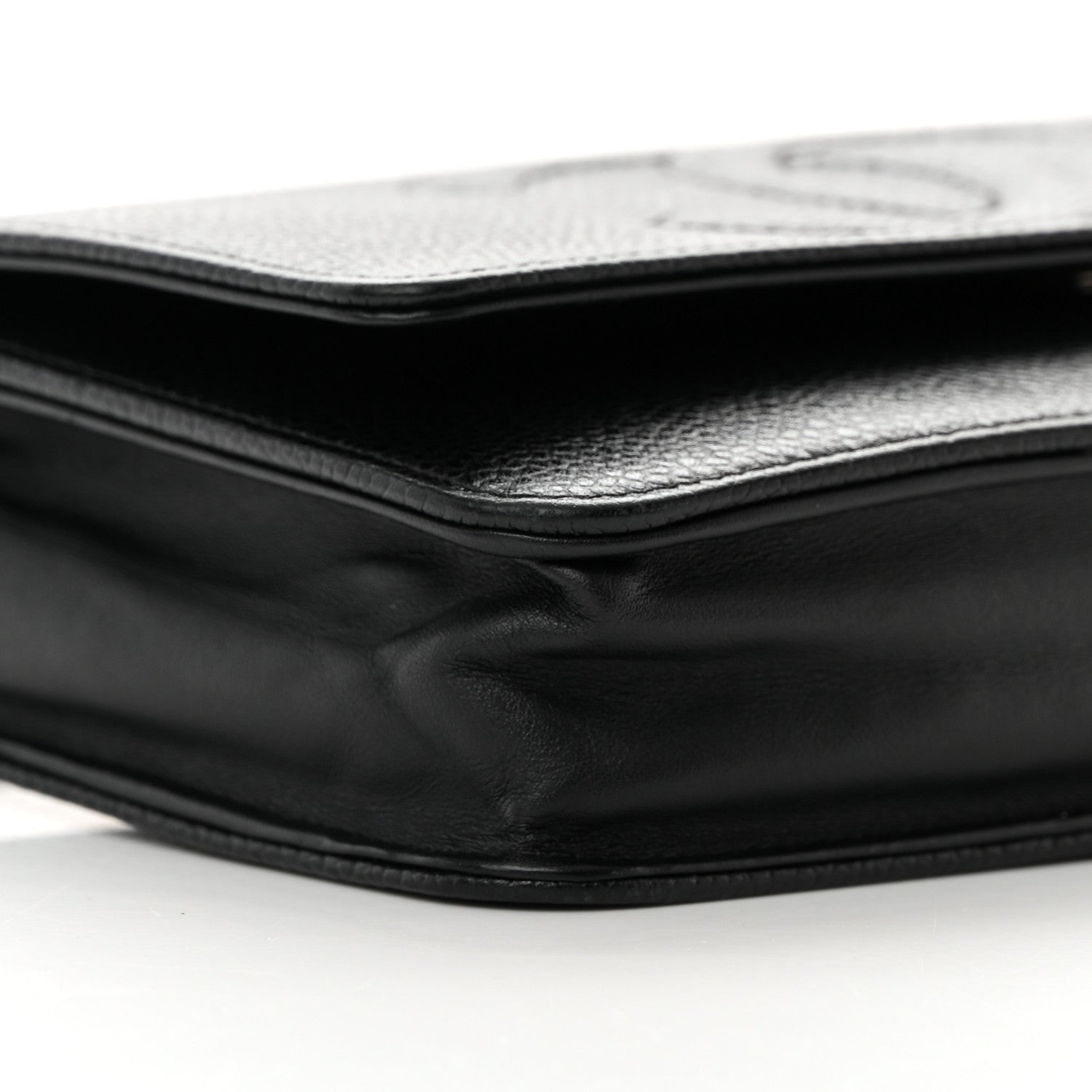 Chanel Caviar Timeless CC Wallet on Chain WOC Black 10 of 13