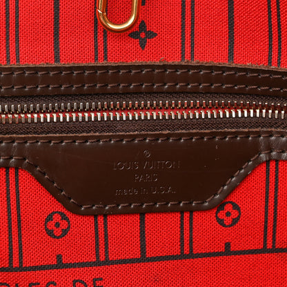 Louis Vuitton Damier Ebene Neverfull MM 6 of 17