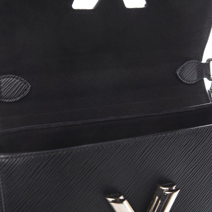 Louis Vuitton Epi Twist Shoulder Bag MM Black 9 of 13