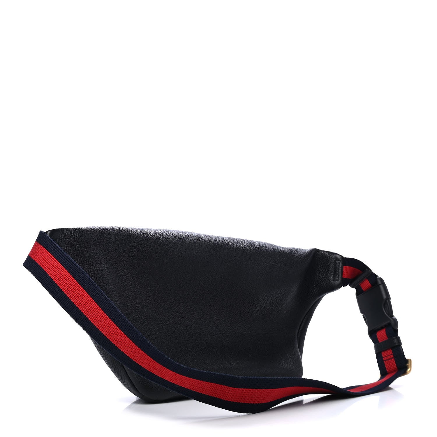 Gucci Grained Calfskin Coco Capitan Logo Belt Bag Black 2 of 4