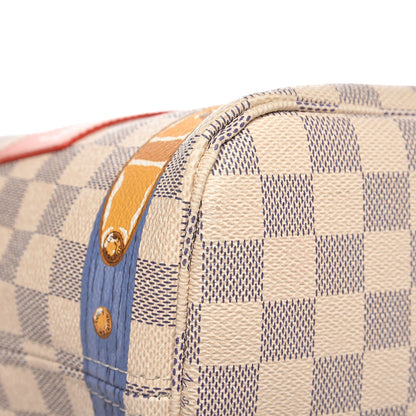 Louis Vuitton Damier Azur Summer Trunks Neo Neverfull MM 10 of 10