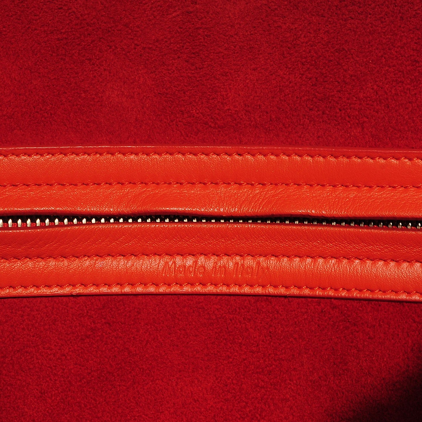 Smooth Calfskin Medium Phantom Luggage Orange