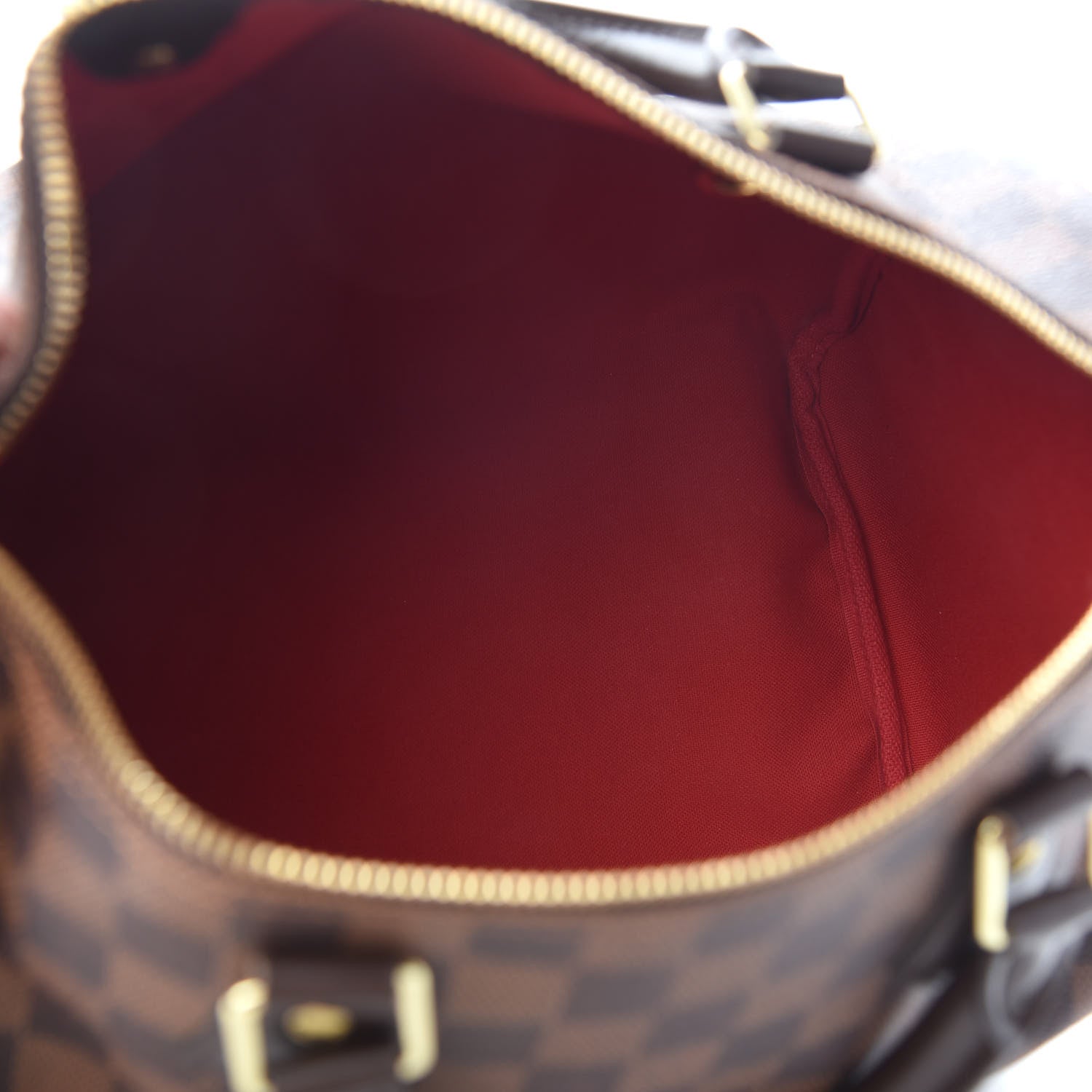 Louis Vuitton Damier Ebene Speedy 30 5 of 9