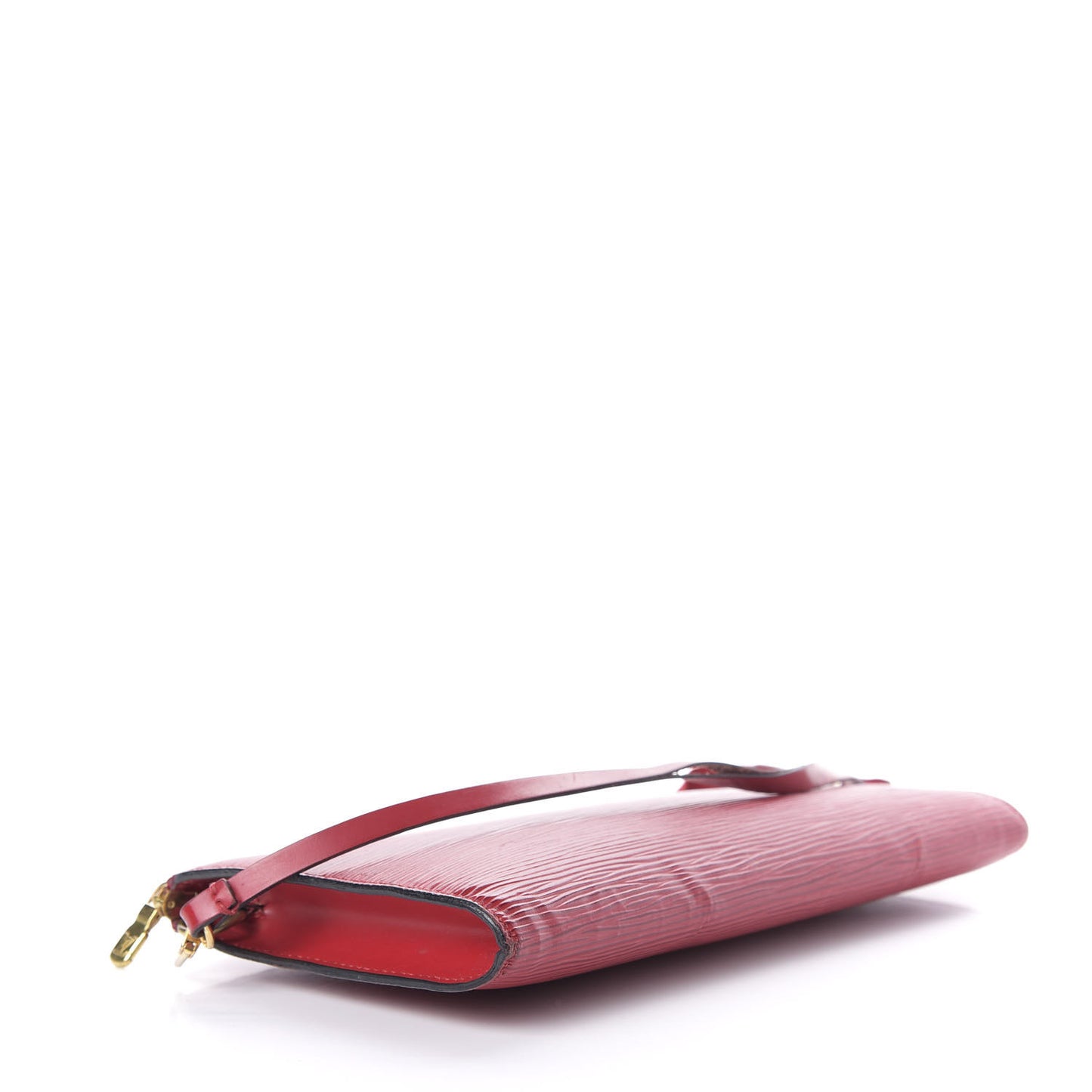Epi Pochette Accessories 24 Castillan Red