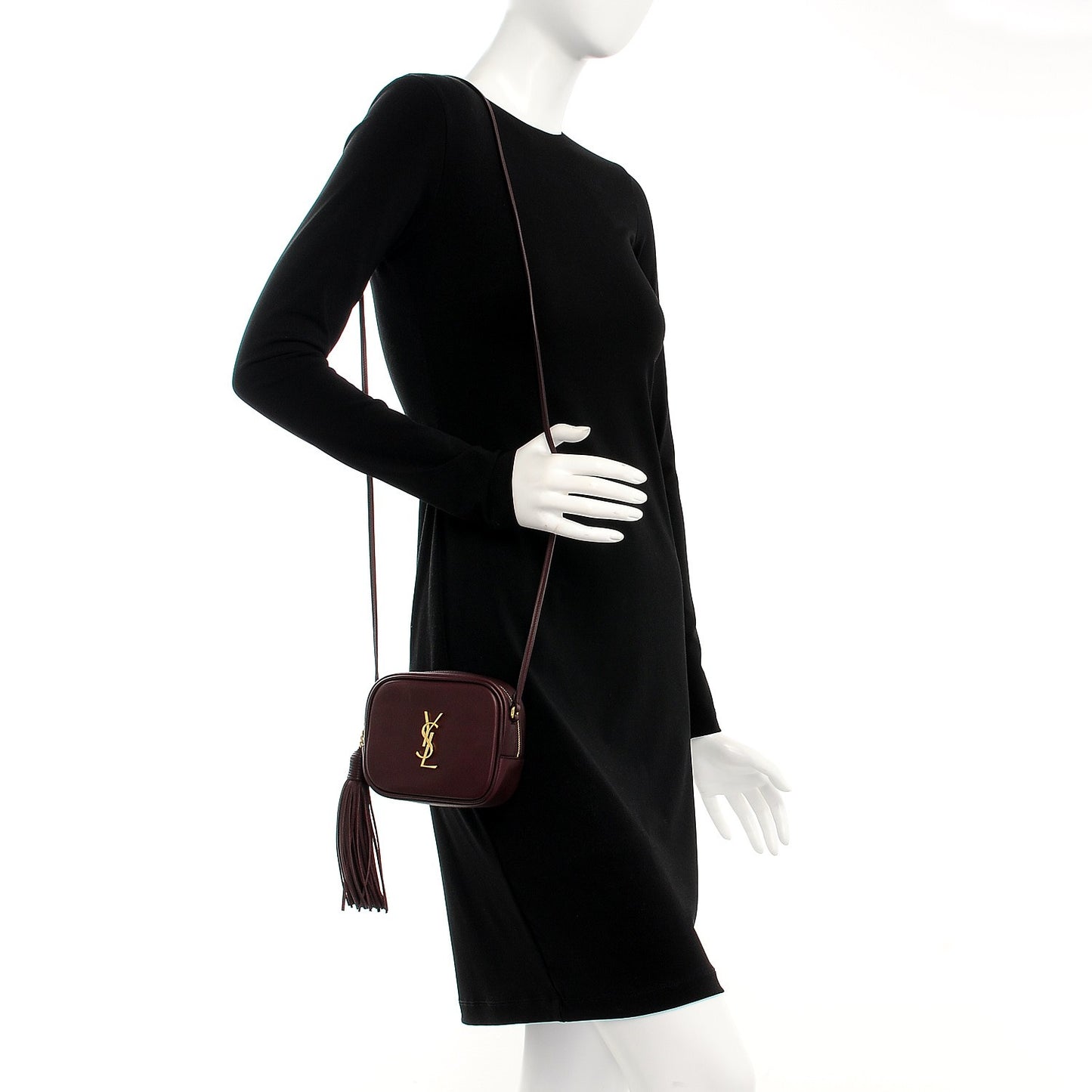 Nappa Monogram Blogger Bag Amaranto