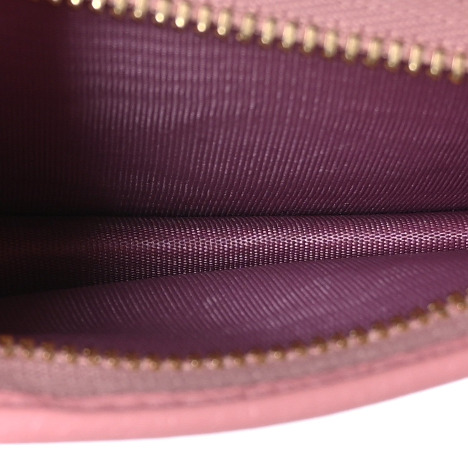 Gucci Textured Dollar Calfskin Berry Print GG Marmont Card Case Pink Purple 5 of 6