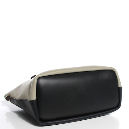 Chloe Smooth Calfskin Medium Baylee Tote Marshmallow Grey Black 4 of 9