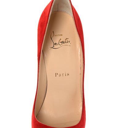 Christian Louboutin Veau Velours So Kate 120 Pumps 37 Loubi 9 of 10