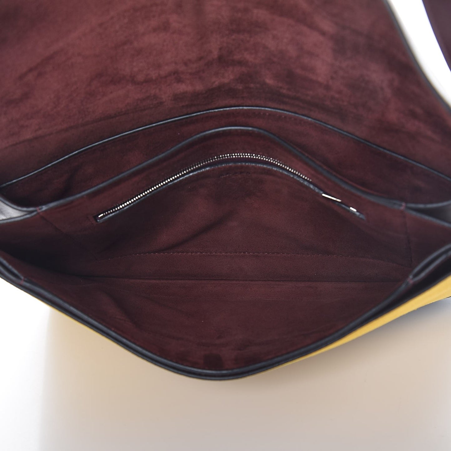 Smooth Calfskin Suede Medium Tri-Color Diamond Shoulder Bag Multi