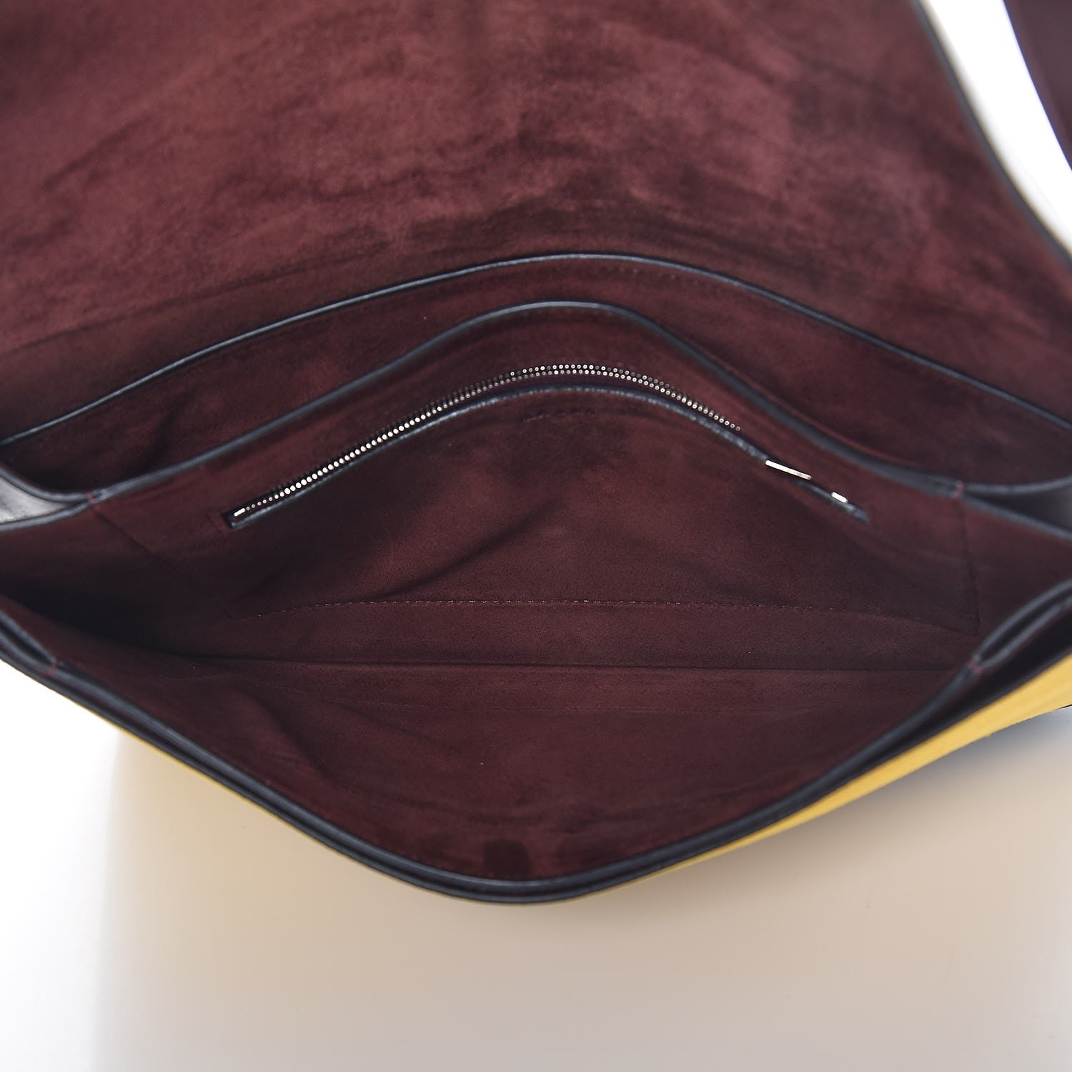 Celine Smooth Calfskin Suede Medium Tri-Color Diamond Shoulder Bag Multi 6 of 8