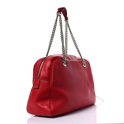 Gucci Cellarius Calfskin Medium Soho Bowler Tabasco 3 of 9
