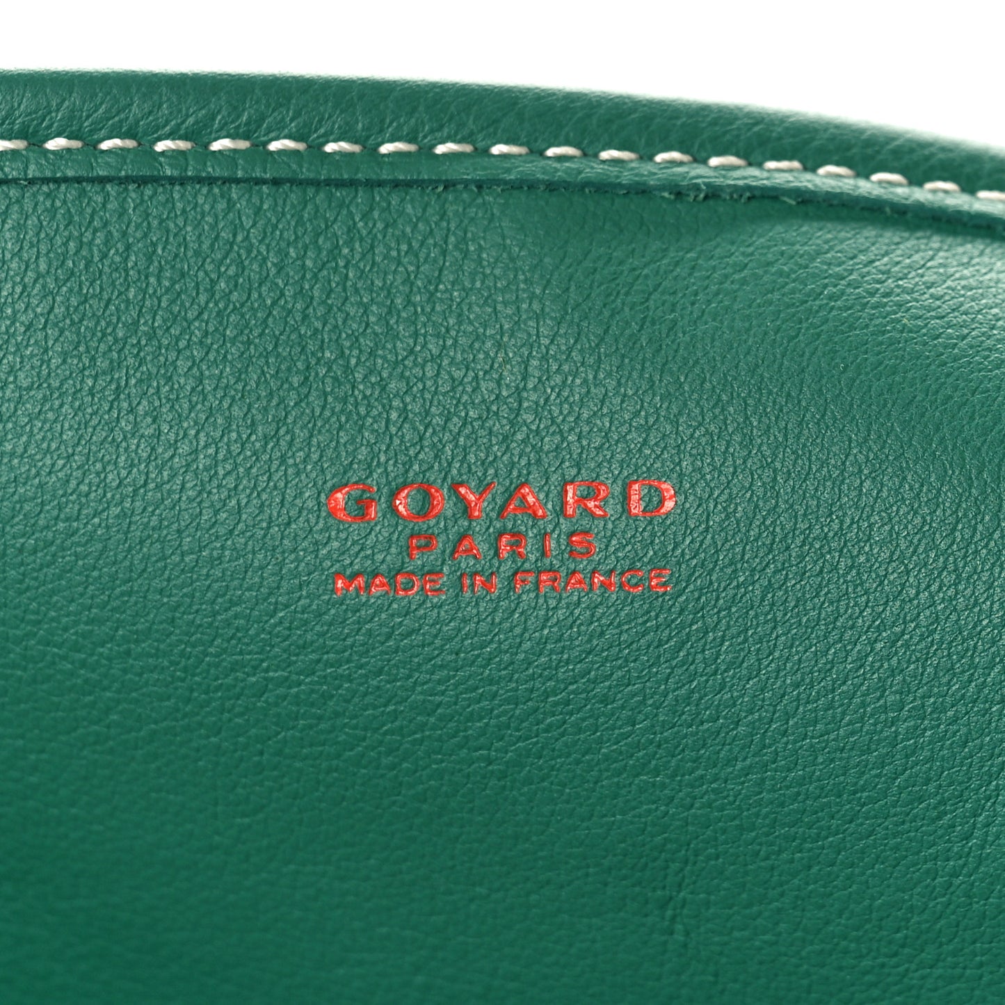 Goyardine Reversible Anjou GM Green