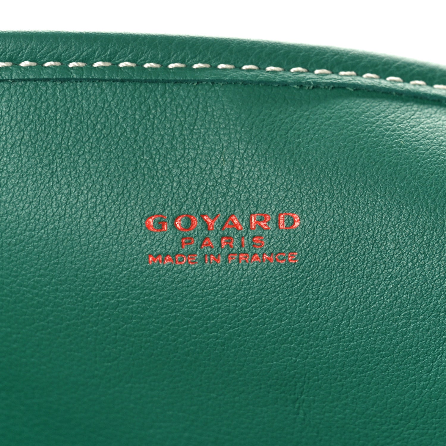 Goyard Goyardine Reversible Anjou GM Green 7 of 9
