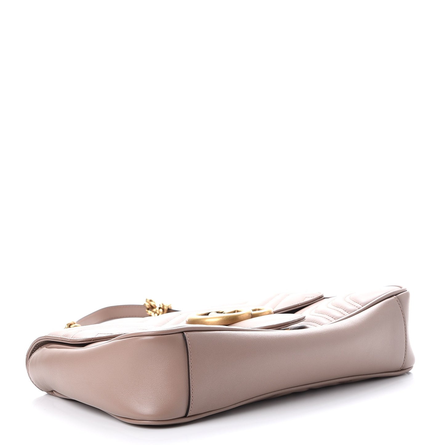 Calfskin Matelasse Medium GG Marmont Shoulder Bag Porcelain Rose
