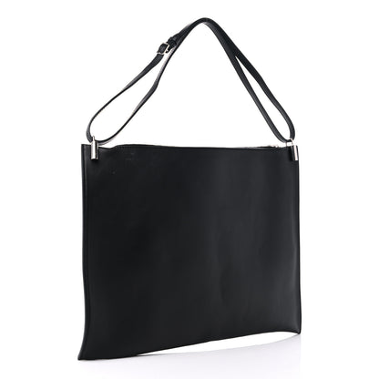 Celine Lambskin Shoulder Bag Black 3 of 12