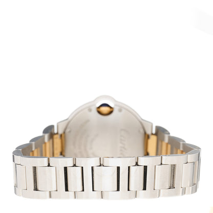 Cartier Stainless Steel 18K Yellow Gold 33mm Ballon Bleu De Cartier Automatic Watch 3 of 4