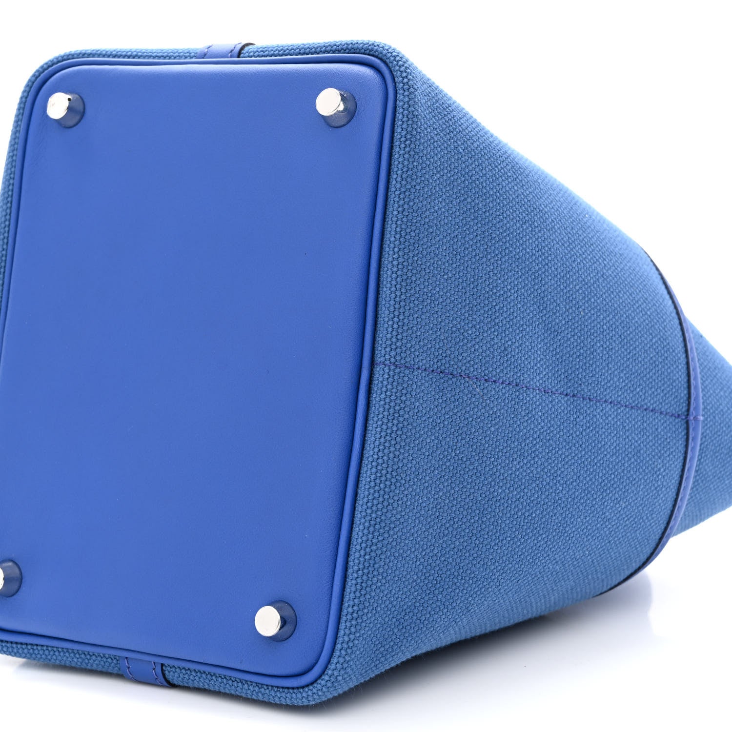 Hermes Toile Goeland Swift Cargo Picotin Lock 18 Bleu France 10 of 11