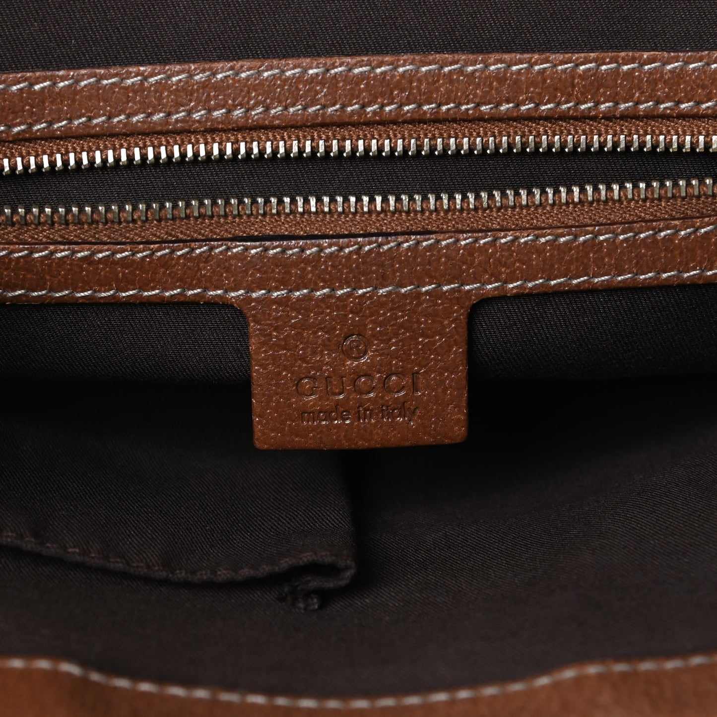 GG Monogram Tote Brown