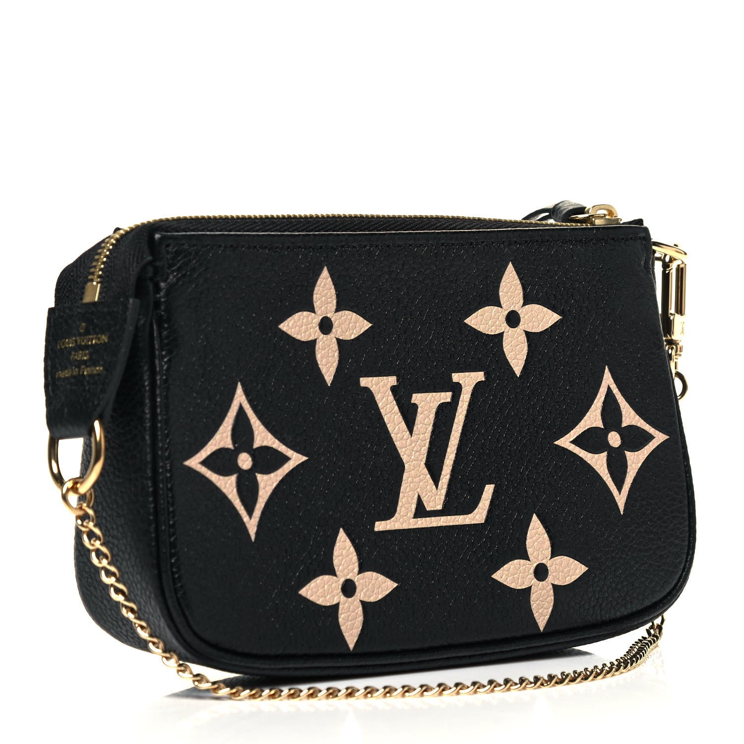 Louis Vuitton Empreinte Monogram Giant Mini Pochette Accessories Black 2 of 7