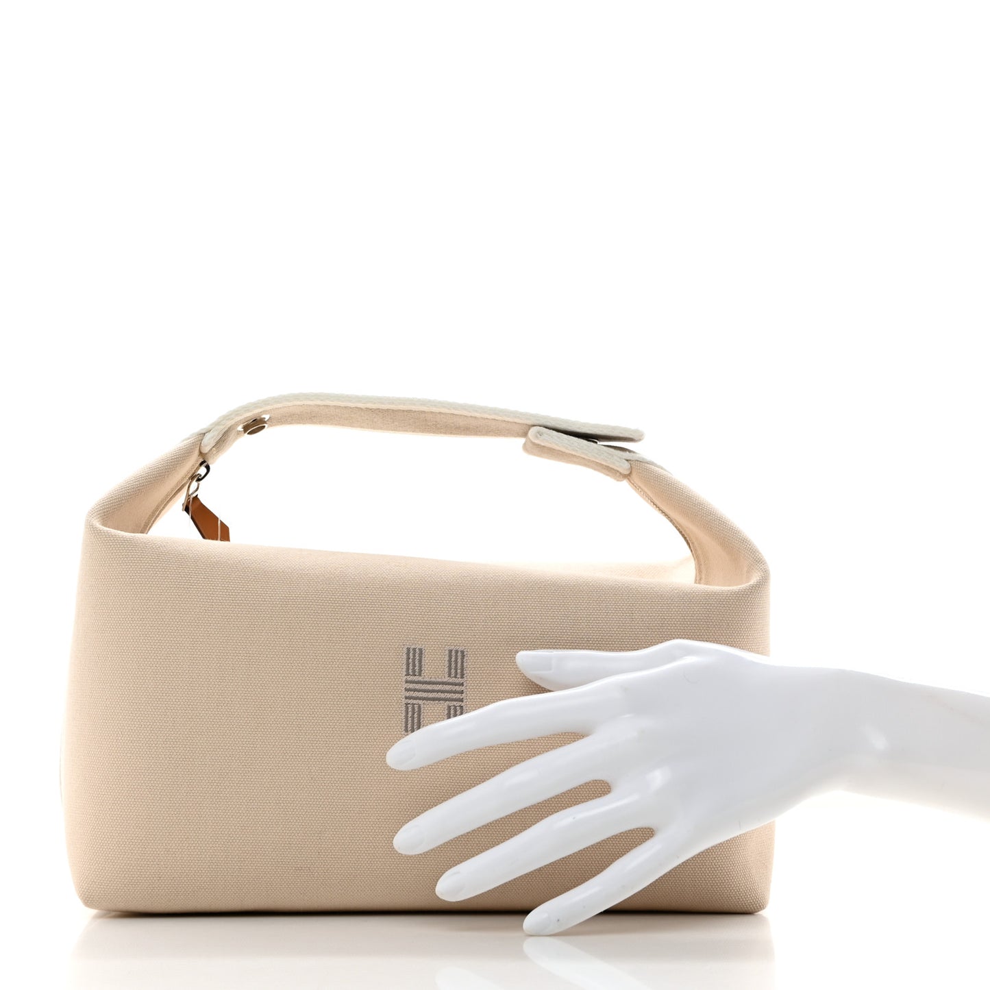 Canvas Large Bride-A-Brac Pouch Natural