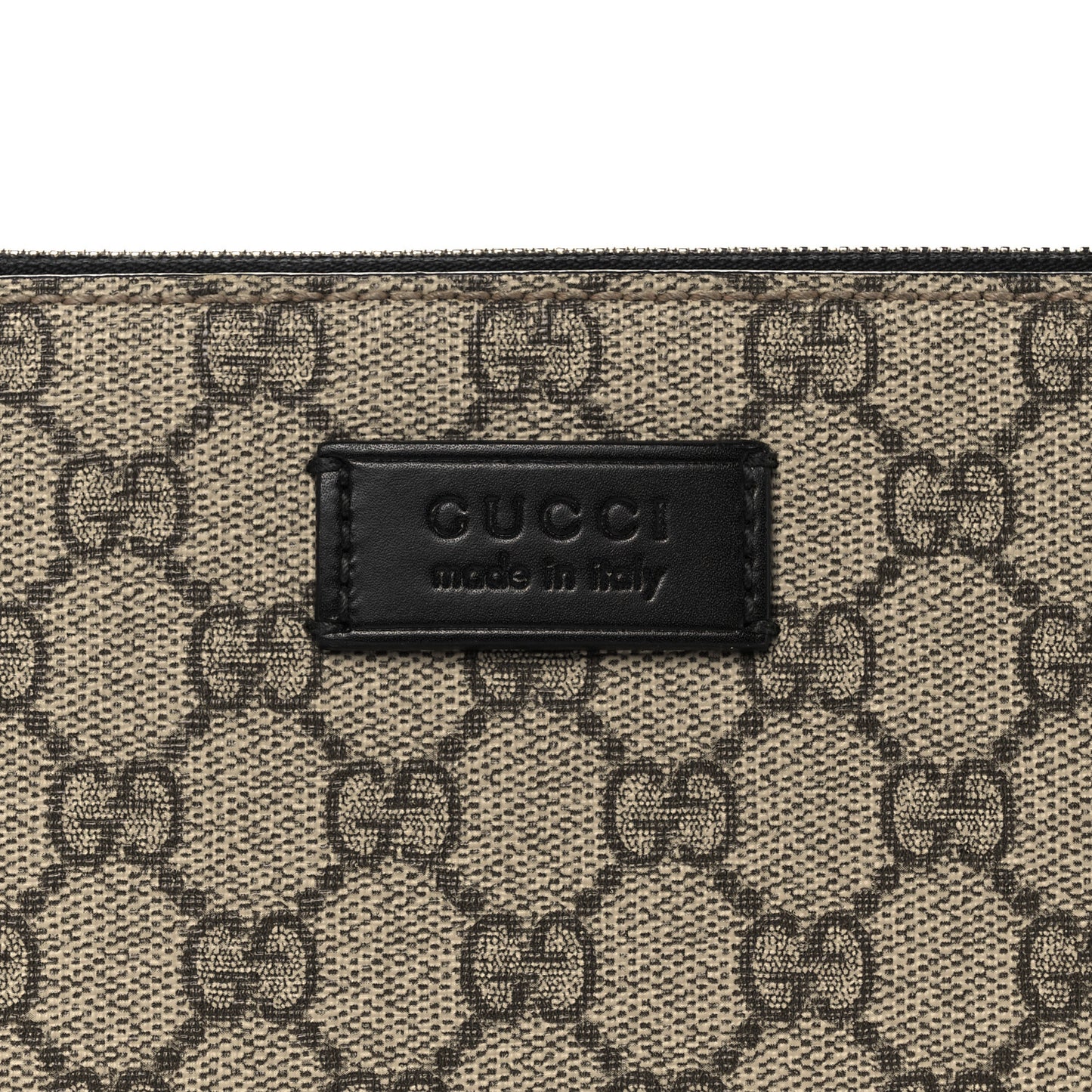 GG Supreme Monogram Signature Messenger Bag Black