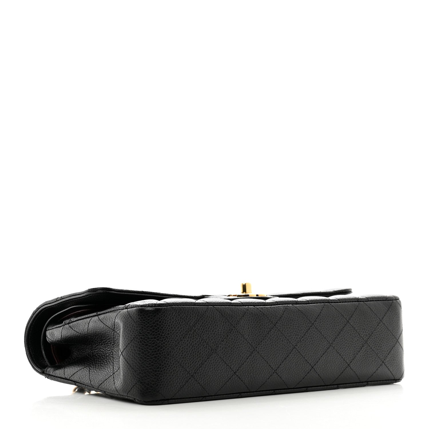 Chanel Caviar Quilted Medium Double Flap Black 4 of 10