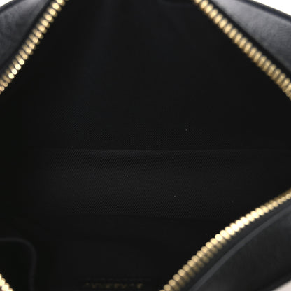 Burberry Giant Check Calfskin Small Camera Bag Black 5 of 11