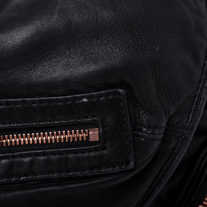 Alexander Wang Lambskin Mini Marti Backpack Washed Black Rose Gold Hardware 20 of 25