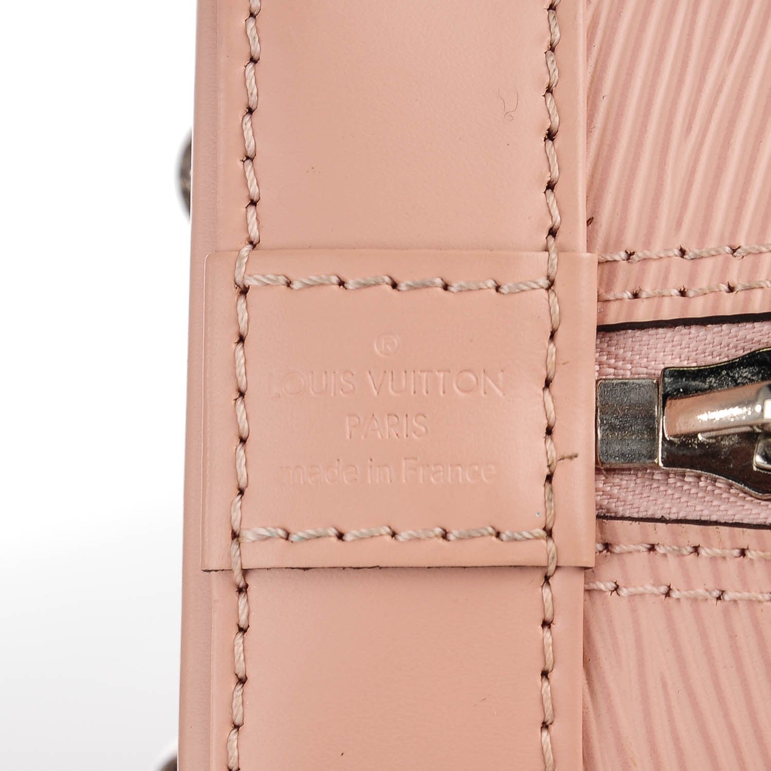 Louis Vuitton Epi Alma BB Rose Nacre 9 of 11