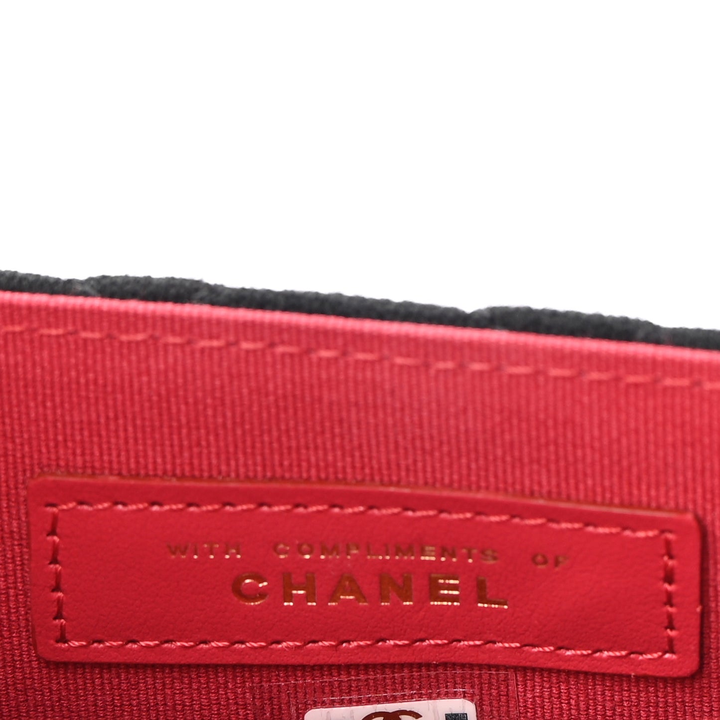 Jersey Quilted Micro Mini Flap Black
