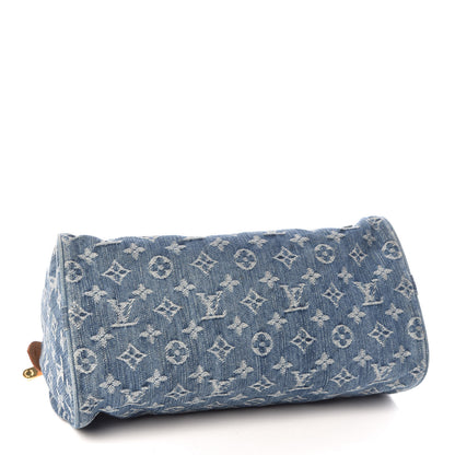 Louis Vuitton Monogram Denim Neo Speedy Blue 4 of 12