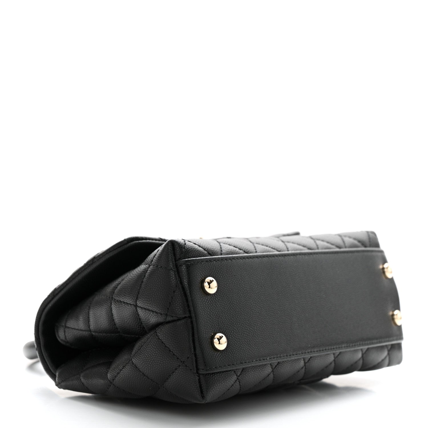 Chanel Caviar Quilted Mini Coco Handle Flap Black 4 of 11