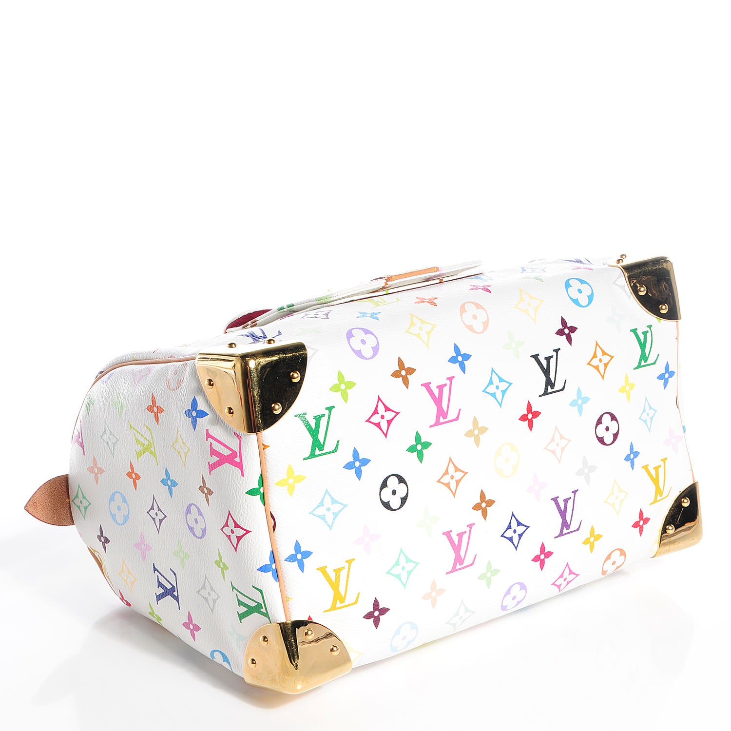 Louis Vuitton Monogram Multicolor Speedy 30 White 4 of 8