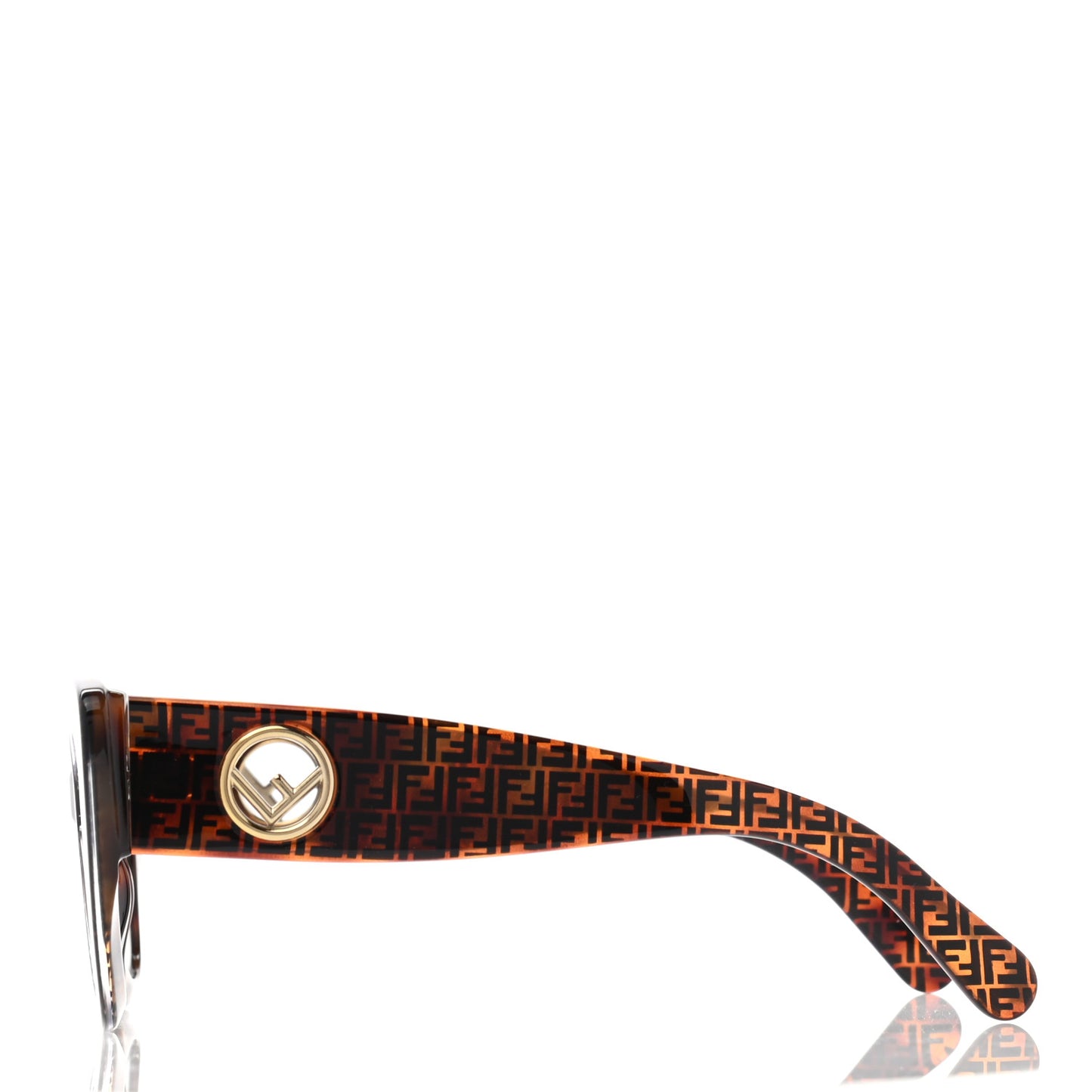 Acetate F is Fendi FF 51mm Cat Eye Sunglasses 0327/S Tortoise Camouflage