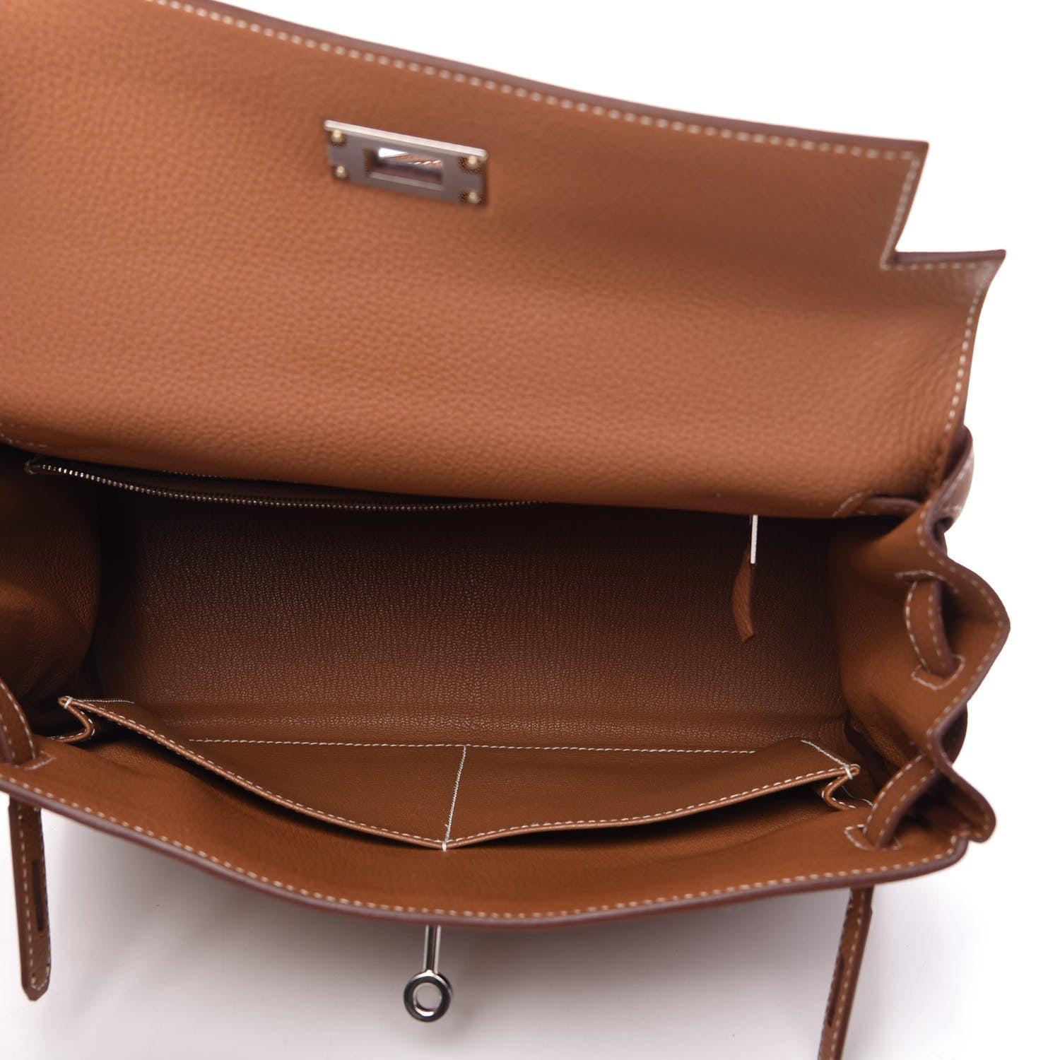 Hermes Togo Kelly Retourne 28 Gold 5 of 12