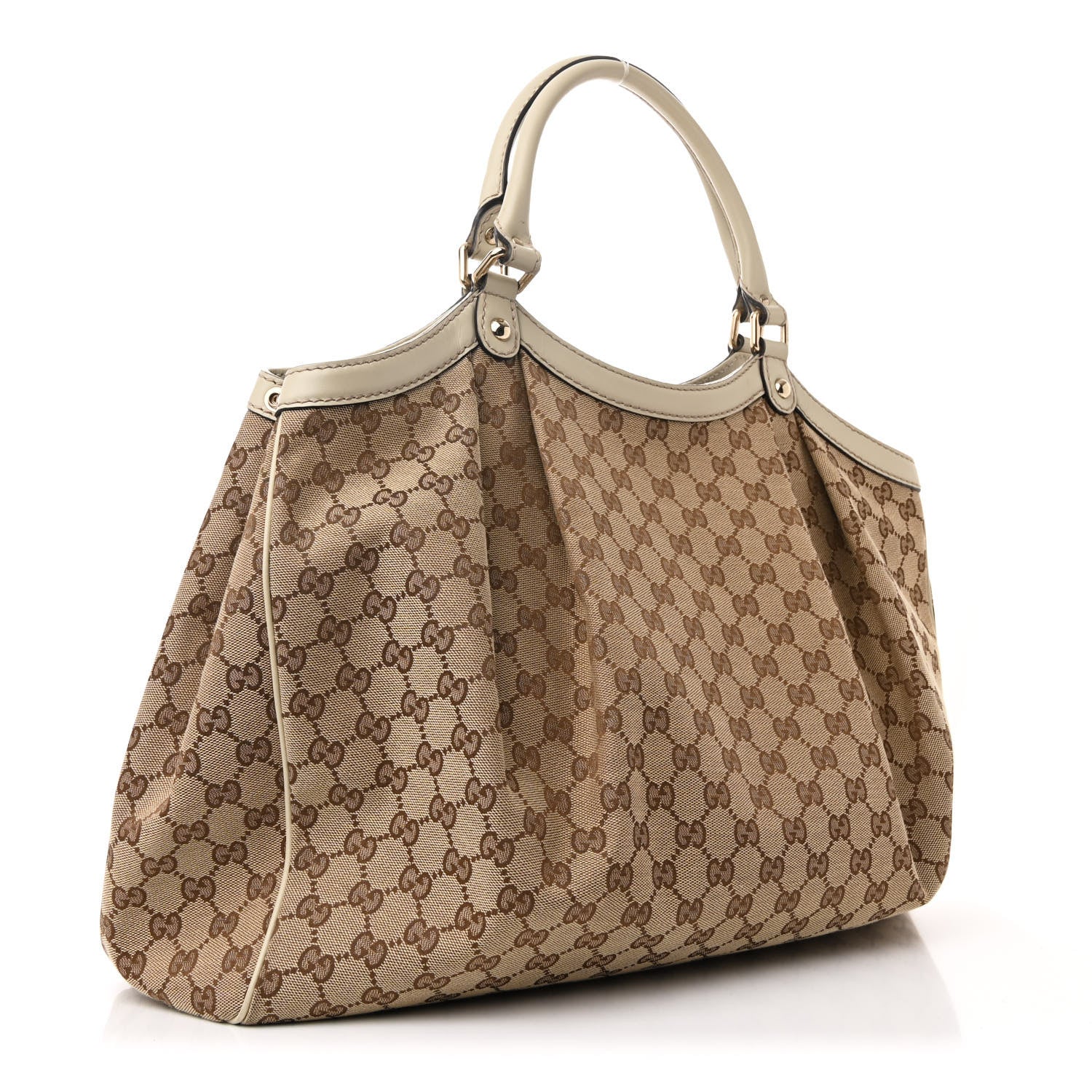 Gucci Monogram Large Sukey Tote Off White 3 of 10