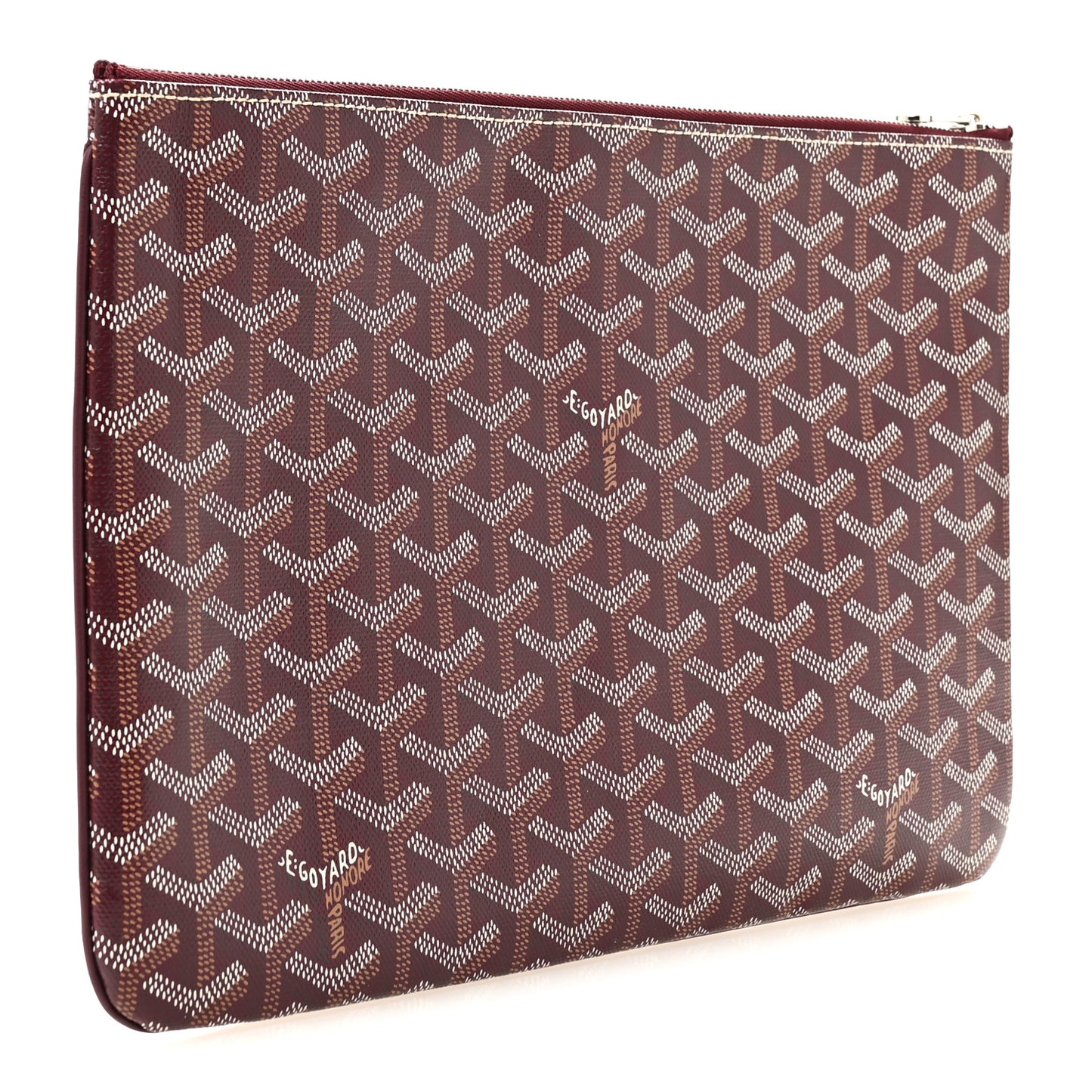 Goyardine Senat Pochette MM Burgundy