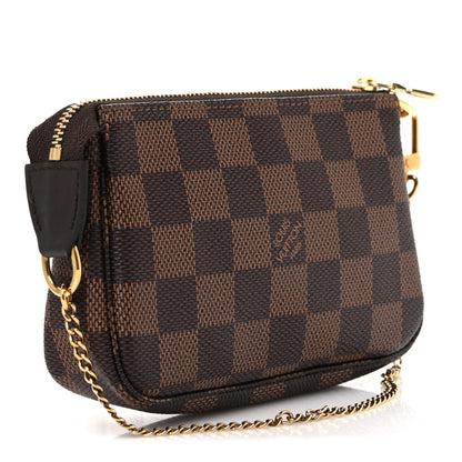 Louis Vuitton Damier Ebene Mini Pochette Accessories 3 of 8
