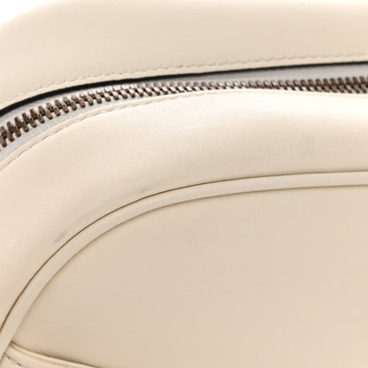 Gucci Calfskin Matelasse Medium GG Marmont Chain Shoulder Bag Mystic White 9 of 9